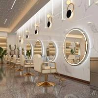 Miroir de Salon de Coiffure K 2026 à Prix Usine, Vente Chaude, Spécial Barbier avec Éclairage LED