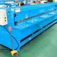 Heavy Duty 4*2500mm CNC Électrique Guillotine Cisaille Machine Haute Efficacité Automatique En Acier Inoxydable Tôle Moteur À Engrenages