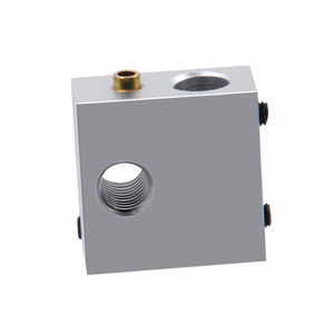 Bloc de chauffage MK7 MK8 avec manchon en cuivre Bloc de chauffage en aluminium pour imprimante 3D <span class=keywords><strong>Makerbot</strong></span> Hotend Pièces de rechange - Product Image 4