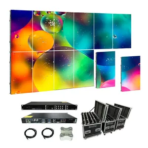 LED Rental Screen Panel P3.91 500x1000mm Size Outdoor High Brightness LED Video Wall RGB LED Display Supplier