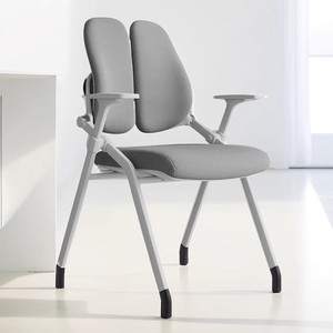 Silla Escolar Ergonómica con Soporte Lumbar, Diseño Plegable para Estudiantes y Uso Comercial, Estructura Metálica DY655970 - Product Image 2