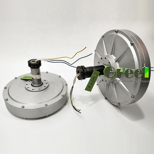 Motor Magnético Sin Núcleo de Disco de Bajo Ruido y RPM de 100W, 1KW, 20KW para Aerogeneradores Verticales - Product Image 2