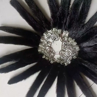 Accessoires de mode : Porte-clés en fourrure de queue de vison véritable, mignon, 15-20 cm, pour sac à main femme et pendentif pour porte-clés de voiture en métal