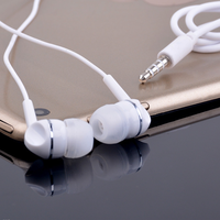 Pas cher Vente en gros 3.5mm Écouteur Stéréo In-ear Écouteur Sans Microphone pour Ordinateur Portable MP3 Tablet PC Casque