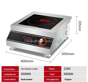 Cocina de Inducción Comercial para Restaurante, Estufa de Alta Potencia Tipo Wok, Cocina de Inducción de Alta Eficiencia - Product Image 2