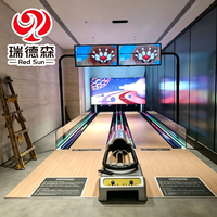 Mini-boules de bowling de qualité commerciale avec équipement automatique pour centres de divertissement familial en intérieur - Haute qualité et durabilité