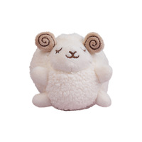 Porte-clés en peluche Mouton Gras, Breloque de sac en forme de Mouton, Jouet Cadeau en Polyester 8cm, 5-7 Ans, Unisexe, Coton PP TOYI X70