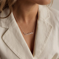 Ensemble de bijoux personnalisés pour femmes avec pierre de naissance et nom, collier et bracelet en titane plaqué or gravé, cadeau romantique