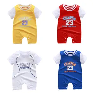 Ensemble maillot enfant et short de basket-ball pour garçons ensemble vêtements 2 pièces barboteuse bébé sans manches