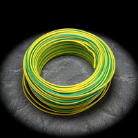 Cable Eléctrico HAOHUI BV de Cobre Sólido de 1.5mm, 2.5mm, 4mm, Unipolar, Aislamiento de PVC H07V-U THHN, 450-750V