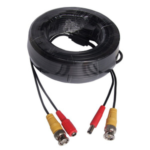HJSCCD Hongjin Surveillance Power And Video <b>Cable</b> 40M DC12V <b>BNC</b> Connector For Video Recorder System - Product Image 1