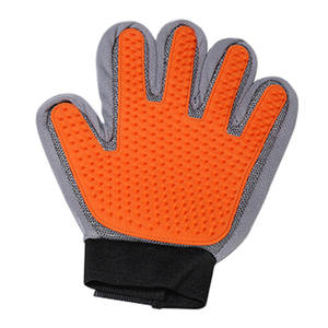 القط الاستمالة قفاز 333 نصائح سيليكون فلنلت مخصص مزيل الشعر للحيوان الأليف قفازات - Product Image 2