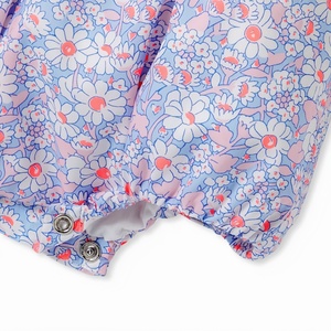 ชุดหมีสำหรับทารกแรกเกิดชุดหมีแขนกุดคอกลมพิมพ์ลายดอกไม้1เดือนชุดจั๊มสูทสำหรับเด็กหญิงเสื้อผ้าตั้งแต่0ถึง3 - Product Image 4