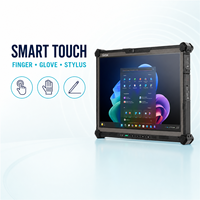 Getac G140, Tableta Industrial Totalmente Resistente de 14 Pulgadas, Computadora con Pantalla Táctil Windows para Servicio de Campo al Aire Libre