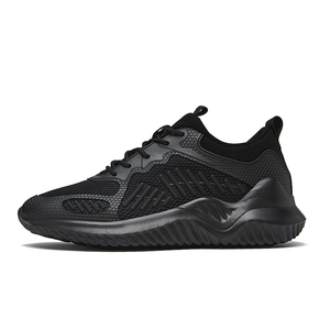 Zapatillas Deportivas Casuales Negras para Hombre con Logotipo Personalizado, Transpirables, Ligeras, Antideslizantes, con Cordones, Punta Cerrada, para Invierno, Primavera y Otoño - Product Image 1