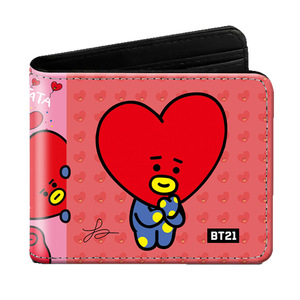 <span class=keywords><strong>BT21</strong></span>零钱包 防弹青年韩国队促销钱包 高清立体印刷凹面3D游戏卡通零钱包 - Product Image 5
