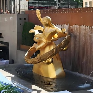 Vincentaa thiết kế mới huyền thoại hình thiên thần đồng điêu khắc được sử dụng cho trang trí ngoài trời - Product Image 3