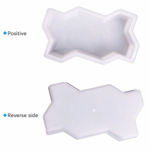 Nhựa cao su vỉa hè khuôn bê tông khối lồng vào nhau paver khuôn - Product Image 4
