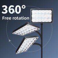 Lumière d'aquarium LED améliorée par PAR à pince améliorée | Lentille à spectre complet et boost RVB pour plantes aquatiques dans la décoration de réservoirs nano