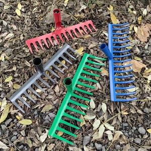 JUNQIAO Fabricant chinois de vente en gros de qualité 14 dents en acier manche en bois poignée de sac ergonomique garantie de 3 ans râteau <span class=keywords><strong>à</strong></span> <span class=keywords><strong>olives</strong></span> - Product Image 2