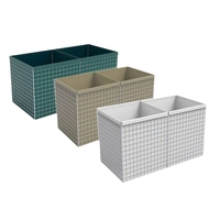 Barrière défensive pliable en maille extensible galvanisée personnalisée pour mur de protection contre les inondations