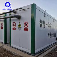 Solusi Air Limbah Pertanian - Sistem Pompa Motor PLC Kontainer Pengolahan Limbah MBR Prefabrikasi Merek Holy Shield Tanpa Pekerjaan Sipil