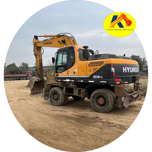 Excavadora Hidráulica y de Ruedas de Alta Calidad HYUNDAI 210W-9 Usada con Bajo Kilometraje - Product Image 1