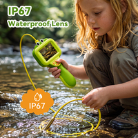 Kit d'exploration de la nature pour enfants G22, endoscope portable IP67 avec apprentissage par cartes pour l'aventure en plein air et les activités STEM