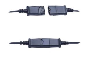 Adaptateur USB à déconnexion rapide Talkvioce, <span class=keywords><strong>casque</strong></span> de centre d'appels à suppression de bruit avec microphone pour <span class=keywords><strong>Plantronics</strong></span> QD - Product Image 5