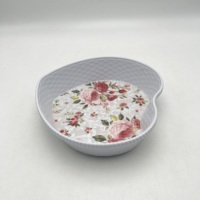 Ensemble de bols en mélamine au design minimaliste écologique promotionnel avec impression personnalisée pour les légumes et la salade