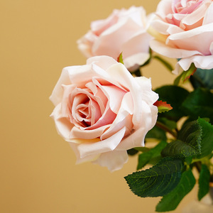 Rose artificielle Ruilisi, branche unique, 30cm-190cm, fleur en soie blanche, décoration de mariage, accessoire de décoration pour la maison - Product Image 4