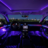 Kit d'éclairage ambiant LED pour voiture KYNCHO pour VW PASSAT B8, 64 couleurs, prise en charge des couleurs de rêve, contrôle par écran, éclairage intérieur automatique Symphony