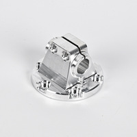 Usinage CNC personnalisé de supports de cardan en alliage d'aluminium, pièces de quincaillerie de précision non standard, fabriquées en Chine