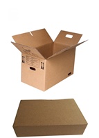 Boîte en carton ondulé personnalisée, emballage en carton, boîte d'expédition pour l'emballage et la livraison des produits