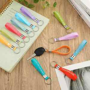 Fully Customised Silicone Wristband and Keychain Set <b>Personalised</b> with Your Logo or Text Rubber Key Chains - Product Image 4