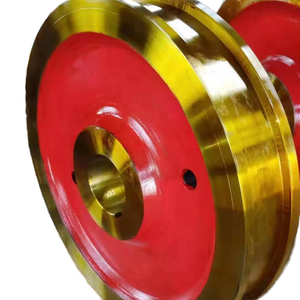 <span class=keywords><strong>Roue</strong></span> de grue personnalisée HNTIWIN à <span class=keywords><strong>prix</strong></span> d'usine, roulement lisse en fonte <span class=keywords><strong>pour</strong></span> équipement de manutention - Product Image 1