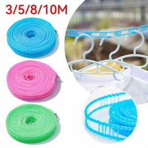 Corde à linge pliable et rétractable 3M en nylon antidérapant, longueur réglable, gain de place, coupe-vent, pour séchage de vêtements - Product Image 3