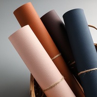 Napperons de table de mariage imperméables en cuir PU de luxe, résistants à l'huile, imprimés, pour la vente en gros