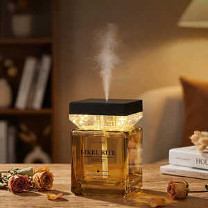 Diffusore di Aromi Intelligente di Grande Capacità con Illuminazione Ambientale Senza Fiamma <span class=keywords><strong>per</strong></span> Oli Essenziali, Ideale <span class=keywords><strong>per</strong></span> Camera da Letto e Bagno - Product Image 1