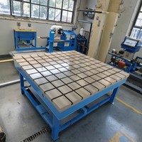 Fabricant chinois de tables d'assemblage en fonte sur mesure, haute précision, avec rainures en T, antirouille, pour assemblage rapide