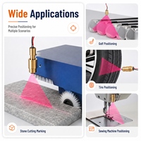 ZhonNa Laser LD Holder Brass Diode Mount 9mm Focusing Lens Housing Cross Line Optical Instrument Accessory for Precision Tooling