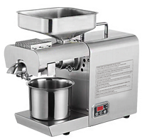 Presse à froid automatique MJ 508 pour graines de ricin, noix de coco, soja, arachide, extracteur d'huile, presse ménagère pour la fabrication d'huile