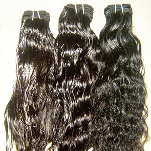 2026 Offre Spéciale non transformés vierge indienne crue Machine Double trame 100g toutes les Textures Remy Extensions de cheveux toutes les couleurs adaptées - Product Image 1