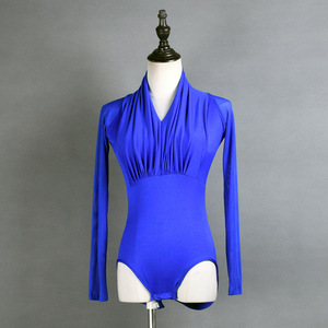 Top de baile latino para mujer Camisa de baile de <span class=keywords><strong>salsa</strong></span> - Product Image 3