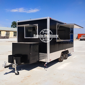 Carrito de Hot Dogs, Camión de Comida/Food Truck, Camión de BBQ/Food Truck Móvil con Parrilla y Freidora, Personalizable - Product Image 6