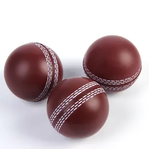 Антистрессовый мяч для крикета из ПУ с логотипом на заказ