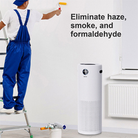 Purificateur d'air médical portable SOTO Y6 avec filtre HEPA H13 et filtre à charbon actif, faible bruit, contrôle intelligent, stérilisation UV