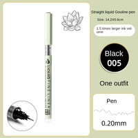 Rotulador de Punta Fina DS-701, Plástico, Resistente al Agua, para Dibujo Artístico, Pintura Especial, Punta Suave BR, Ultrafino, para Estudiantes