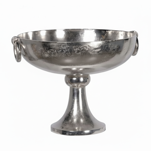 พรีเมี่ยมที่มีคุณภาพอลูมิเนียมชามผลไม้ตารางด้านบนตกแต่งแหวนจับแฟนซีชามตนเองยืนล่าสุดมาถึงขายส่งชามผลไม้ - Product Image 1