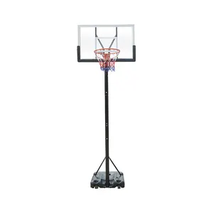 M.Dunk açık 10ft taşınabilir yüksekliği ayarlanabilir basketbol potası sistemi standı tabanı ile